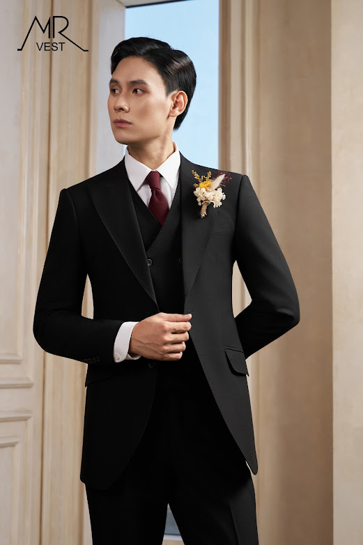 ÁO VEST ĐEN