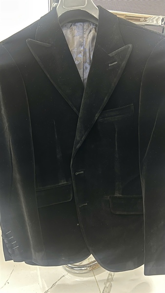Back velvet jacket S