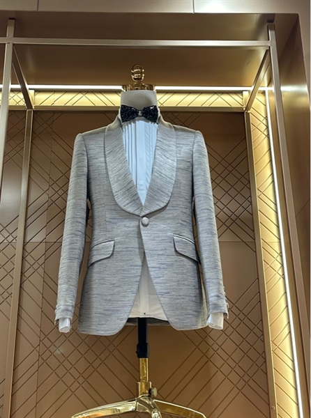 Brocade beige jacket M