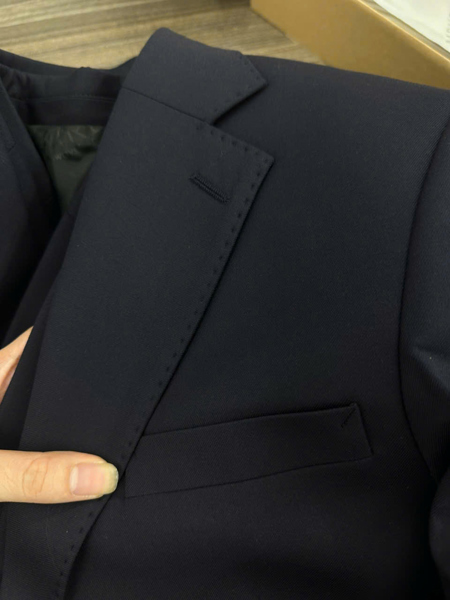 Charcoal purple suits L