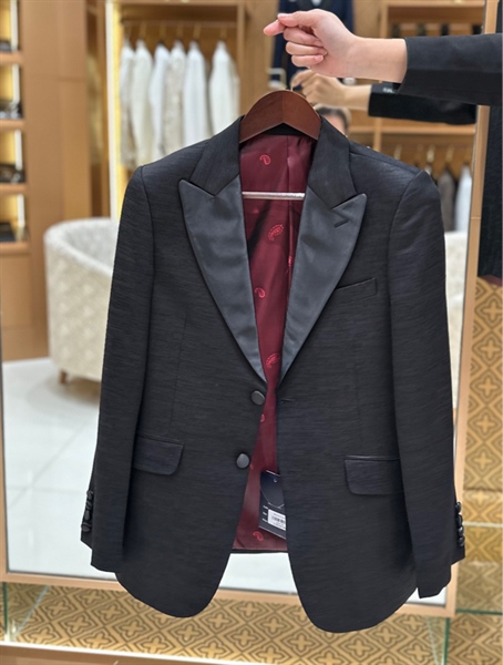 Black Glitter Tuxedo L