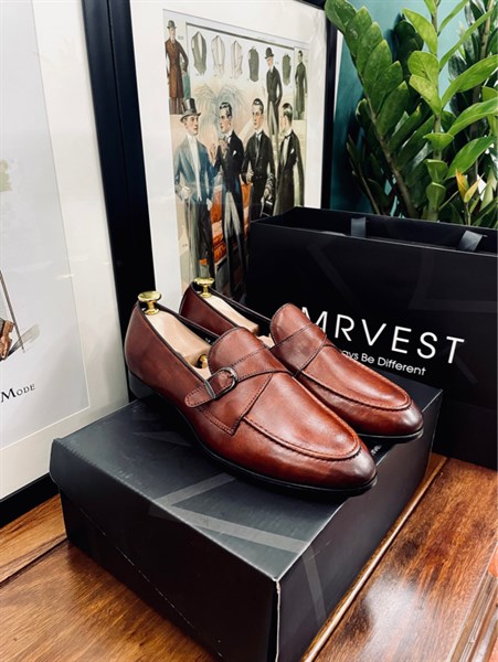 Monkstrap nâu đỏ - 38